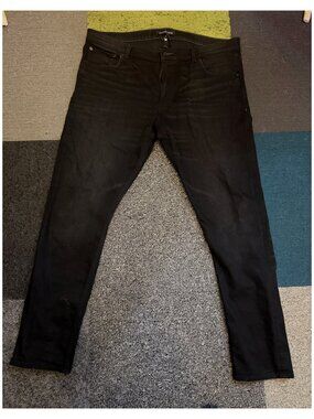 Quiksilver Dark Rituals Radical Times Black Stretch Jeans Mens Waist 40